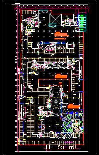 IT Park Basement Plan DWG- Parking and Building Services Design